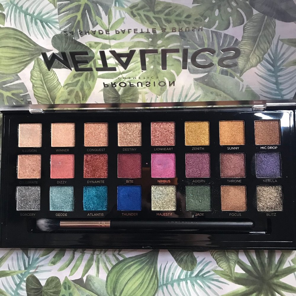 profusion metallics eyeshadow palette